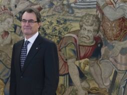 El presidente Artur Mas, en elecciones del 27 de septiembre, busca iniciar la secesión de España y constituir un nuevo Estado. AFP / ARCHIVO
