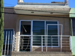 Imagen de la casa donde presuntamente se ocultaba el líder de ''Los Caballeros Templarios'' en Morelia. EFE / L. Granados