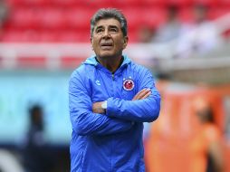 El director técnico Carlos Reinoso, tiene como objetivo que los muchachos sigan rindiendo con profesionalismo. MEXSPORT / A. Macias