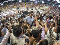 Peña Nieto informó los avances de los programas sociales y garantizó las obras que se realizan en Jalisco. EL INFORMADOR / A. Hernández