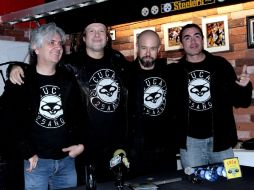 Carlos Avilés, bajista de la banda, afirma que 'Cuca es como un buen tequila, entre más añejado mejor suena'. NTX / ARCHIVO