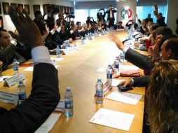 La Comisión Política Permanente del PRI aprueba el listado de Candidatos a Diputados de Representación Proporcional. TWITTER / @PRI_Nacional