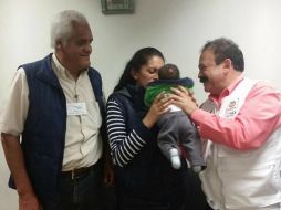 Además de José, otros seis bebés y un adulto han sido dados de alta del Hospital General de Balbuena  y  del ABC de Santa Fe. TWITTER / @DIFCDMX