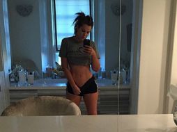 Khloe Kardashian comparte el progreso de sus ejercicios en su cuenta de Instagram. INSTAGRAM / khloekardashian