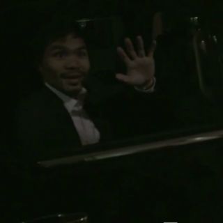 Manny Pacquiao ya está en Los Ángeles