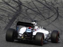 Valtteri Bottas y su Williams cerraron la tanda de ensayos como los mejores. AFP / Q. García