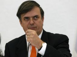 Marcelo Ebrard es la carta fuerte de MC. SUN / ARCHIVO