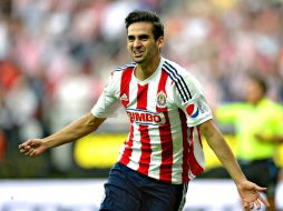 'Dedos' López marcó el segundo tanto del triunfo ante Monterrey. MEXSPORT / I. Ortiz