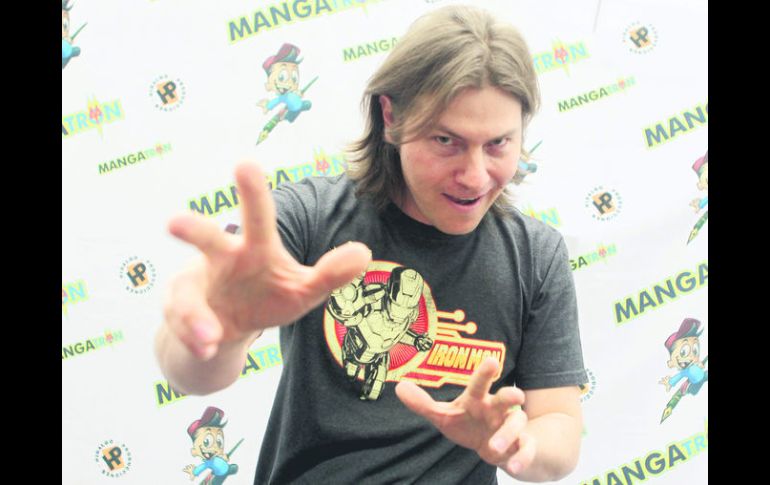 Idzi Dutkiewicz. Es conocido por ser la voz en español latino de Robert Downey Jr. en 'Ironman'. EL INFORMADOR / A. Hinojosa