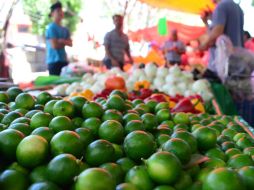 La Profeco detalló que los costos de referencia de limón fueron entre 12.92 y 12.49 pesos. EL INFORMADOR / ARCHIVO
