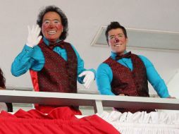 Este lunes 'Lagrimita' y 'Costel' entregaron al IEPC más de 26 mil firmas. EL INFORMADOR / A. Hinojosa