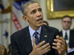 El presidente de EU quiere construir la confianza para seguir haciendo progresos en el futuro. AFP / B. Smialowski