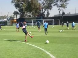 El América se prepara para el partido de vuelta de los cuartos de final de la Liga de Campeones de la Concacaf. TWITTER / @CF_America