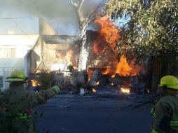 El accidente ocurrió alrededor de las 18:00 horas en Zapopan. ESPECIAL / Bomberos de Zapopan
