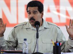 Nicolás Maduro lamenta que existan minorías respaldadas por EU que buscan perturbar la democracia de su país. AP / ARCHIVO