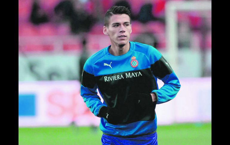 El central mexicano del Espanyol, Héctor Moreno, saldría como titular ante el Athletic de Bilbao en el Power 8 Stadium de Barcelona. TWITTER / @RCDEspanyol