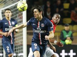 Edinson ha disputado 79 partidos oficiales con el PSG y ha anotado 42 goles. EFE / ARCHIVO