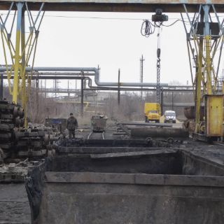 Denuncian que separatistas impiden acceso a mina ucraniana