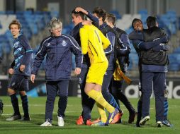 El joven arquero ha dado grandes actuaciones con el cuadro portugués. TWITTER / @RaulGudino1