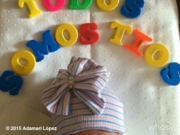 La puertorriqueña publicó una imagen de la recién nacida en su cuenta de Instagram. INSTAGRAM / adamarilopez