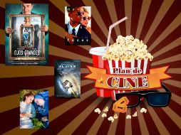 Estos son los cuatro estrenos de la semana, conoce más sobre ellos y arma tu Plan de Cine. EL INFORMADOR /