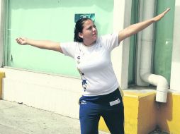 A sus 20 años, Karen Rodríguez ha participado en tres paralimpiadas, en 2012, 2013 y 2014. EL INFORMADOR / R. Alarcón