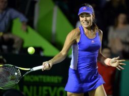 Ana Ivanovic revalidó su condición de favorita para refrendar su título en el Abierto de Monterrey. EFE / M. Sierra