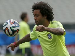 Marcelo ha repuntado en el Real Madrid y por ello fue llamado. EFE / ARCHIVO