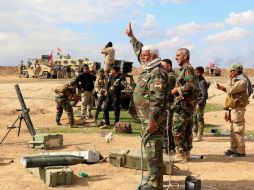 Las fuerzas del gobierno, milicias chiíes respaldadas por Irán y voluntarios suníes, combaten para recuperar terreno en torno a Tikrit. AP / APTOPRIX