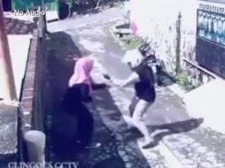 Al momento de huir, el ladrón olvidó su motocicleta en la escena del crimen YOUTUBE / Shazzy Mazzy AR5