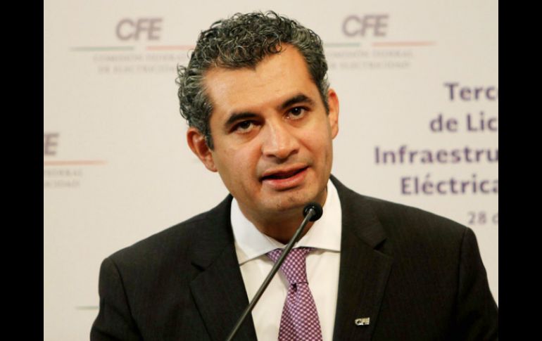 Enrique Ochoa reitera que el desarrollo de ningún proyecto estratégico se verá afectado y que tampoco habrá despidos. NTX / ARCHIVO