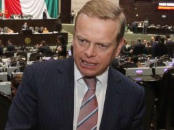 Arturo Escobar pide ante el Consejo del INE que se castigue al PRD y al partido Morena por 'postular narcotraficantes'. NTX / ARCHIVO