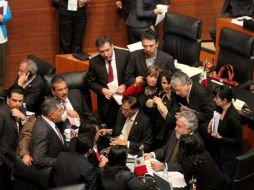 El PRD en el Senado se oponía a avalar a Carlos Fernando Almada López como embajador ante Japón. NTX / ARCHIVO