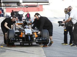 Checo Pérez. El piloto tapatío será una de las figuras a seguir para los aficionados mexicanos durante la presente temporada de la F1. MEXSPORT / Cordon Press/J. Valls