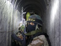 La Yihad Islámica es la segunda fuerza en el enclave palestino, en manos de Hamas, y fundada en 1980 a raíz de la revolución en Irán. AFP / M. Hams