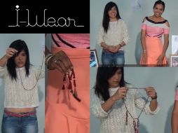 Karen Mora nos muestra cómo hacer un collar hindú en tres sencillos pasos. EL INFORMADOR /