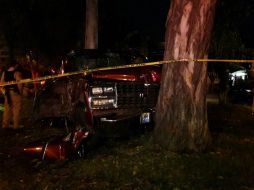 El accidente ocurrió la noche del viernes en la avenida Valdepeñas al cruce con Paseo Casa Grande. ESPECIAL /