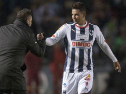 Con triplete de Edwin Cardona, los Rayados consiguen su segunda victoria del Clausura 2015. AFP / J. C. Aguilar