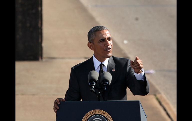 El primer mandatario de EU dijo que esta negociación ya es sólo cuestión de voluntad política. EFE / ARCHIVO