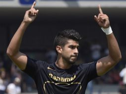 Herrera puso adelante a los Auriazules al minuto 30. AFP / O. Torres