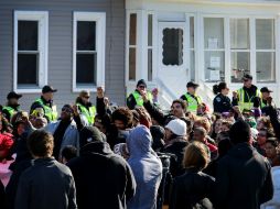 Los protestantes coreaban la consigna 'Las vidas de negros importan'. AP / ARCHIVO