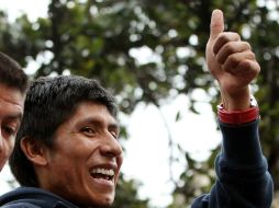 El ciclista colombiano vuelve a la competición en la Tirreno-Adriático. EFE / ARCHIVO