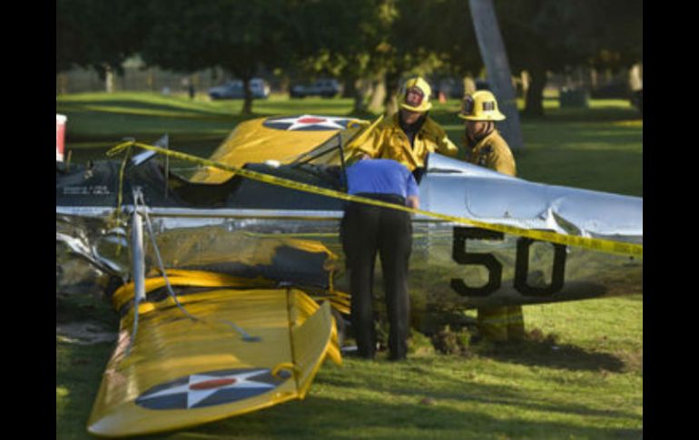 La avioneta que piloteaba el actor sufrió un desperfecto mecánico y no alcanza a llegar al aeropuerto. EFE / ARCHIVO