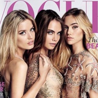 Cara Delevingne, Georgia Jagger y Suki Waterhouse en portada de Vogue