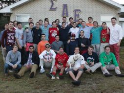 Los miembros de Sigma Alpha Epsilon dijeron que no admitirían jamás a un miembro de raza negra. FACEBOOK / Sigma Alpha Edison