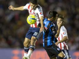 En el segundo partido entre Chivas y Gallos Blancos está en juego el pase a la antesala de la final de la Copa. AFP / V. Straffon