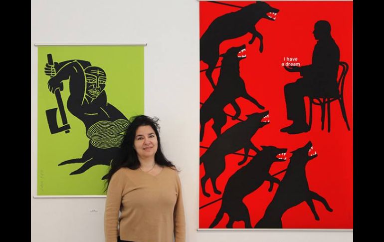 Luba Lukova es reconocida internacionalmente por crear imágenes sobre la condición humana y social. FACEBOOK / Luba Lukova