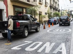 El pasado 6 de febrero fueron inauguradas las zonas 30 del primer cuadro de la ciudad. EL INFORMADOR / A. Hernández
