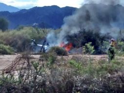 Según el funcionario se transportaba a un equipo de filmación para un documental. AFP /