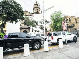 Representantes de los Poderes Judicial (foto) y Legislativo continúan estacionándose en calles del perímetro de la Zona 30. EL INFORMADOR / A. Hernández